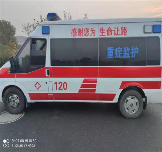 苏尼特左救护车出租服务案例3